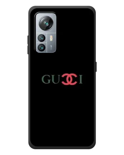 Чехол для Blackview A85 с картинкой «Gucci — красный градиент»