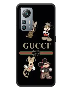 Чохол для Blackview A85 з картинкою «Gucci — герої Disney та монограма»