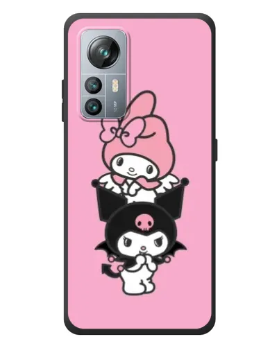Чехол для Blackview A85 с картинкой «My Melody и Kuromi» Чехол для Blackview A85 с картинкой «My Melody и Kuromi»