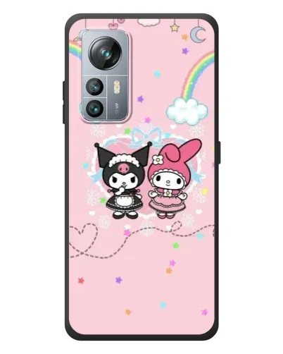 Чехол для Blackview A85 с картинкой «My Melody и Kuromi» Чехол для Blackview A85 с картинкой «My Melody и Kuromi»