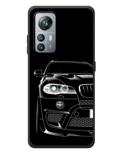 Чохол для Blackview A85 з картинкою «Темний силует BMW»