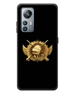 Чохол для Blackview A85 з картинкою «PUBG — помаранчевий градієнт»