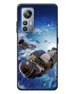 Чохол для Blackview A85 з картинкою «Десант PUBG — стрибок»