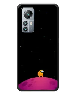 Чехол для Blackview A85 с картинкой «Одинокий герой на планете»