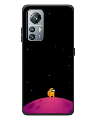 Чехол для Blackview A85 с картинкой «Одинокий герой на планете»