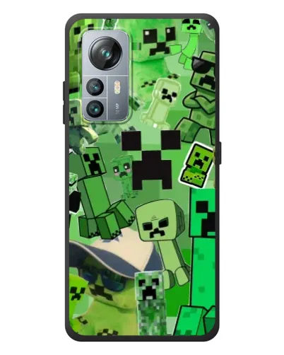 Чохол для Blackview A85 з картинкою «Кріпери Minecraft»