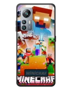 Чехол для Blackview A85 с картинкой «Minecraft герои игры»