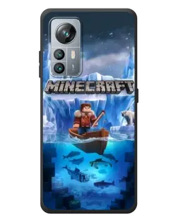 Чохол для Blackview A85 з картинкою «Minecraft льодянийсвіт»