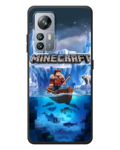 Чохол для Blackview A85 з картинкою «Minecraft льодянийсвіт»