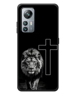 Чохол для Blackview A85 з картинкою «Лев та Хрест»