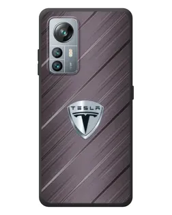 Чохол для Blackview A85 з картинкою «Металева текстура Tesla»