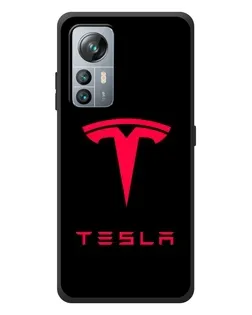 Чохол для Blackview A85 з картинкою «Tesla Red Logo»