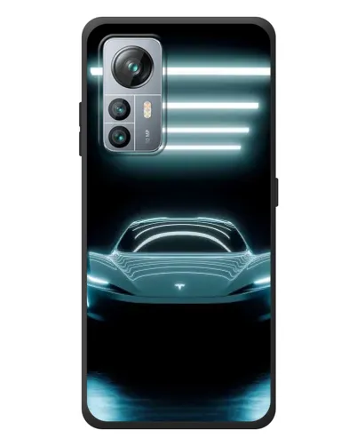 Чохол для Blackview A85 з картинкою «Tesla в неоні» Чохол для Blackview A85 з картинкою «Tesla в неоні»