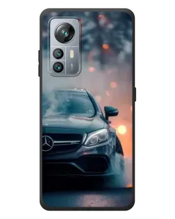 Чохол для Blackview A85 з картинкою «Mercedes — нічне місто»