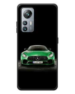 Чохол для Blackview A85 з картинкою «Mercedes — неоновий лого»
