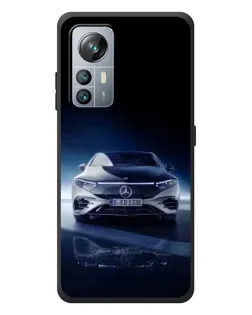 Чохол для Blackview A85 з картинкою «Нічний Mercedes EQ»