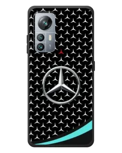 Чохол для Blackview A85 з картинкою «Mercedes — бірюзовий акцент»