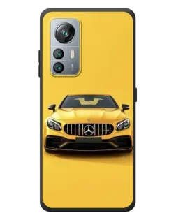 Чохол для Blackview A85 з картинкою «Жовтий Mercedes GT»