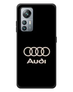 Чохол для Blackview A85 з картинкою «Audi — золотий логотип»