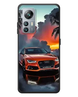 Чохол для Blackview A85 з картинкою «Audi — захід сонця»