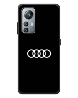 Чохол для Blackview A85 з картинкою «Audi White Logo»