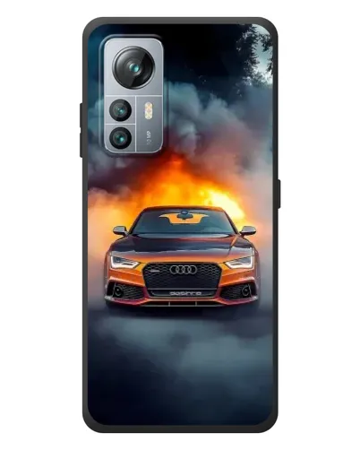 Чохол для Blackview A85 з картинкою «Audi у вогняному диму» Чохол для Blackview A85 з картинкою «Audi у вогняному диму»