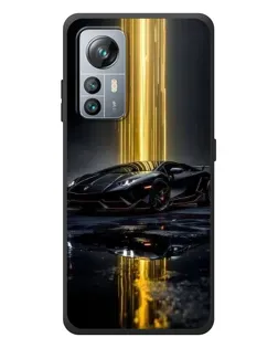 Чохол для Blackview A85 з картинкою «Нічний Lamborghini драйв»