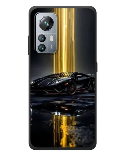 Чохол для Blackview A85 з картинкою «Нічний Lamborghini драйв»