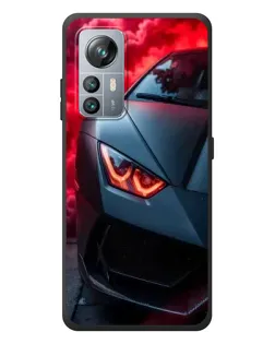 Чохол для Blackview A85 з картинкою «Lamborghini червоне сяйво»