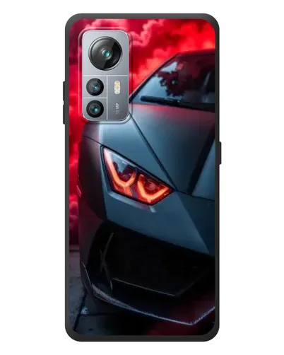 Чохол для Blackview A85 з картинкою «Lamborghini червоне сяйво»