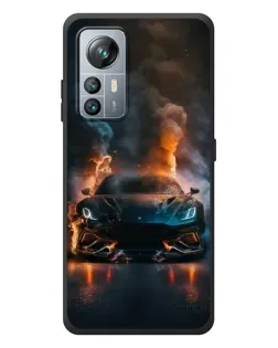Чохол для Blackview A85 з картинкою «Lamborghini димна естетика»