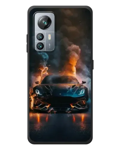 Чохол для Blackview A85 з картинкою «Lamborghini димна естетика»