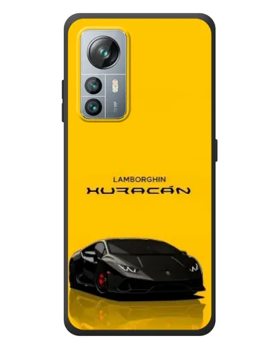 Чохол для Blackview A85 з картинкою «Lamborghini Huracan чорний»