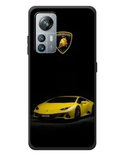 Чохол для Blackview A85 з картинкою «Lamborghini жовтий акцент»