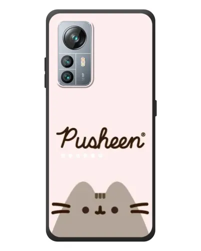 Чехол для Blackview A85 с картинкой «Pusheen логотип»