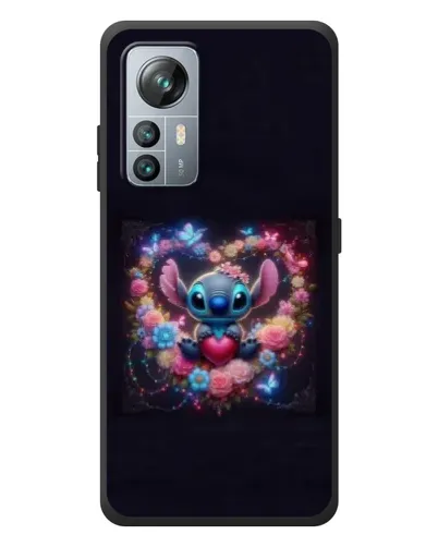 Чехол для Blackview A85 с картинкой «Stitch в цветах» Чехол для Blackview A85 с картинкой «Stitch в цветах»