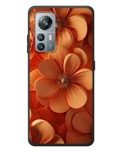 Чохол для Blackview A85 з картинкою «Помаранчева макро квітка»