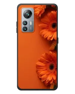 Чохол для Blackview A85 з картинкою «Помаранчеві гербери»