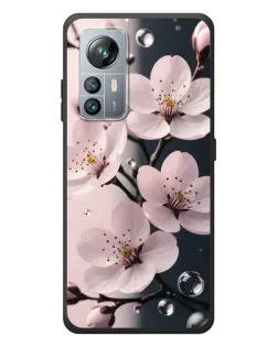 Чохол для Blackview A85 з картинкою «Ніжня сакура та краплі»