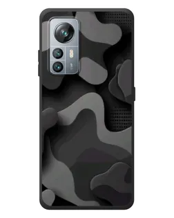 Чохол для Blackview A85 з картинкою «Темний абстрактний камуфляж»