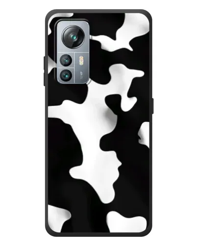 Чехол для Blackview A85 с картинкой «Черно-белое пятно»