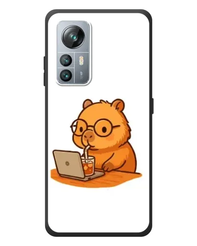 Чохол для Blackview A85 з картинкою «Капібара з ноутбуком» Чохол для Blackview A85 з картинкою «Капібара з ноутбуком»