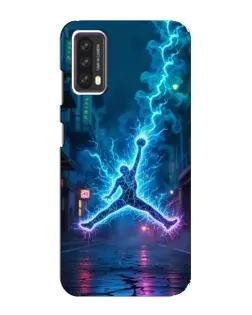Чехол для Blackview A90 с картинкой «Jordan Gold Jumpman»