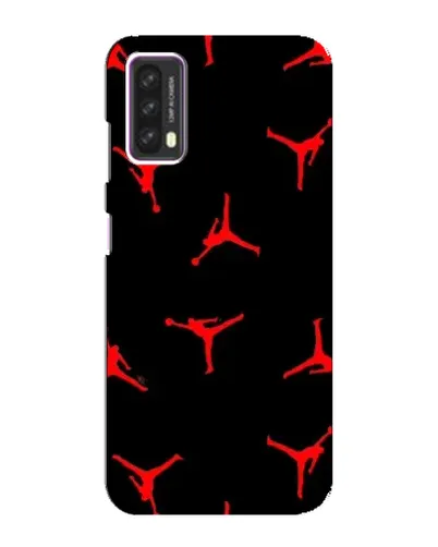 Чехол для Blackview A90 с картинкой «Jordan Red Pattern»