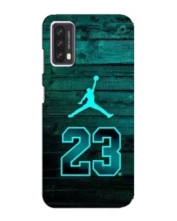 Чехол для Blackview A90 с картинкой «Jordan Cyan 23»