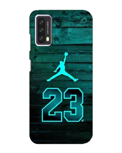 Чехол для Blackview A90 с картинкой «Jordan Cyan 23»