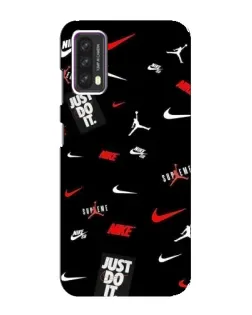 Чехол для Blackview A90 с картинкой «Nike Mix Pattern»