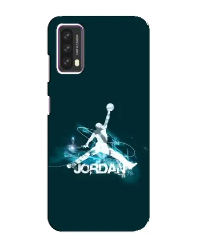 Чехол для Blackview A90 с картинкой «Jordan Blue Fire»