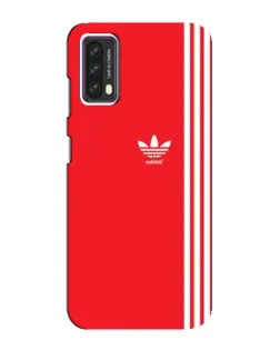 Чохол для Blackview A90 з картинкою «Червоний мінімалізм Adidas»