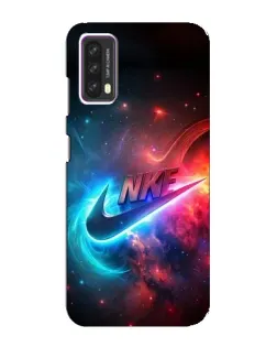 Чохол для Blackview A90 з картинкою «Вогняний логотип Nike»